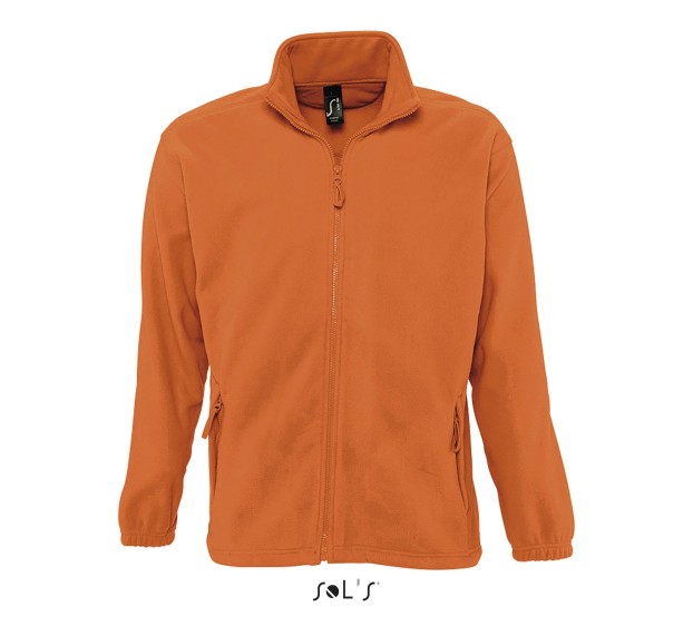 VESTE POLAIRE DE TRAVAIL HOMME ORANGE T. 4XL