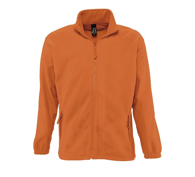 VESTE POLAIRE DE TRAVAIL HOMME ORANGE