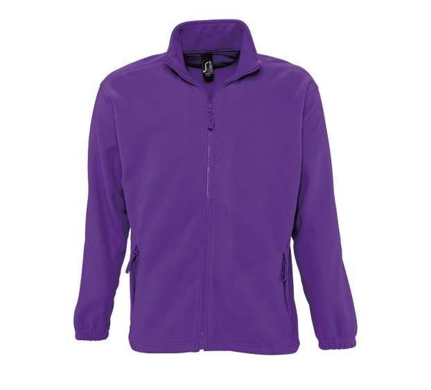 VESTE POLAIRE DE TRAVAIL HOMME VIOLET