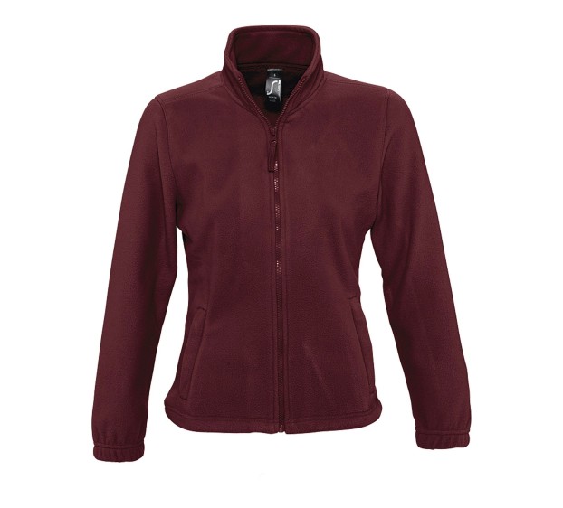 VESTE POLAIRE DE TRAVAIL FEMME BORDEAUX