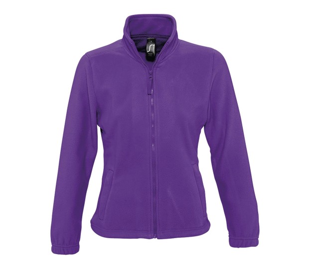 VESTE POLAIRE DE TRAVAIL FEMME VIOLET