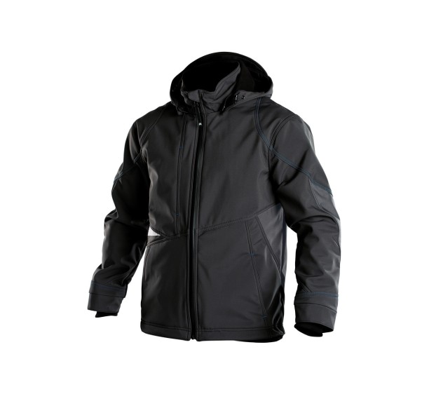 VESTE SOFTSHELL HIVER DE TRAVAIL HOMME/FEMME GRAVITY NOIR/GRIS