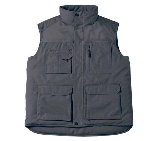 GILET POLAIRE HOMME/FEMME MULTIPOCHES EXPERT PRO DARK GREY