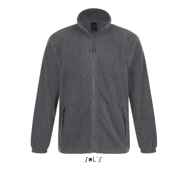 VESTE POLAIRE DE TRAVAIL HOMME GRIS CHINE  