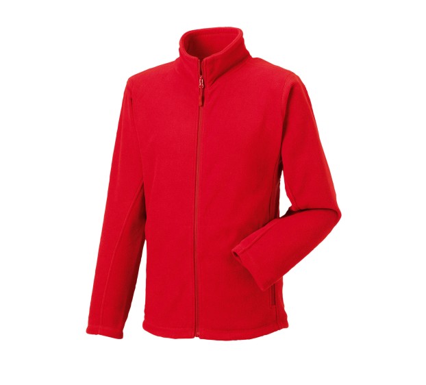 VESTE POLAIRE DE TRAVAIL HOMME ROUGE 