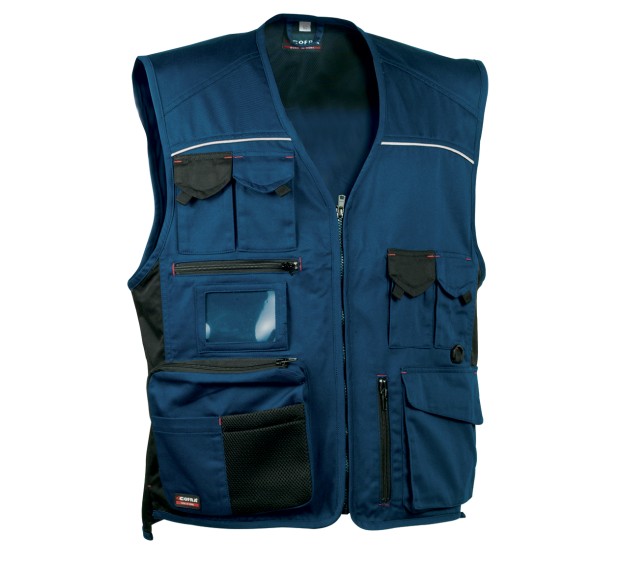 GILET DE TRAVAIL/BODYWARMER HOMME/FEMME EXPERT NAVY 