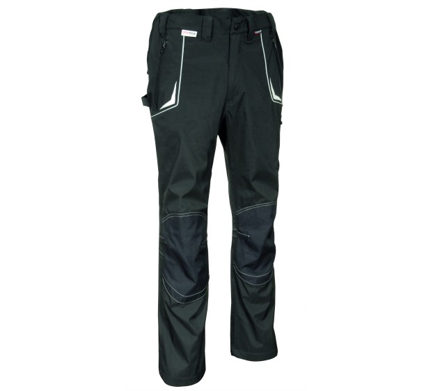 PANTALON SOFTSHELL IMPERMEABLE FEMME/HOMME TOMTOR NOIR