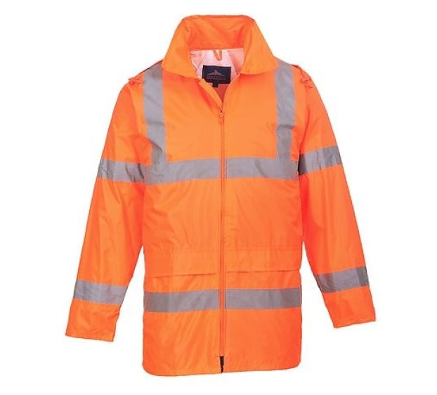 VESTE DE PLUIE RÉFLÉCHISSANTE H440 ORANGE FLUO