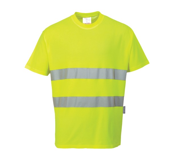 T-SHIRT JAUNE FLUO