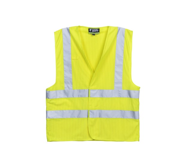 GILET HAUTE VISIBILITÉ HODER ATEX JAUNE FLUO