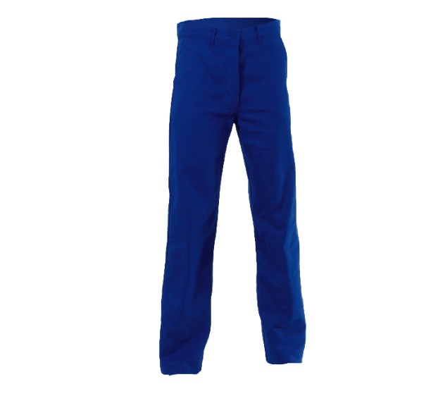 PANTALON DE TRAVAIL HOMME/FEMME 100 % COTON MARINE