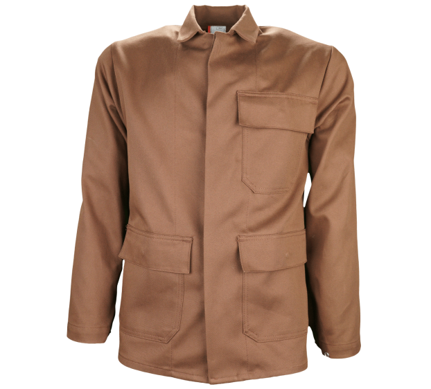 VESTE PROBAN 100%COTON BRUN MODELE A