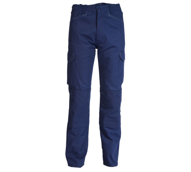 PANTALON DE TRAVAIL HOMME/FEMME KARGO BLEU NAVY 