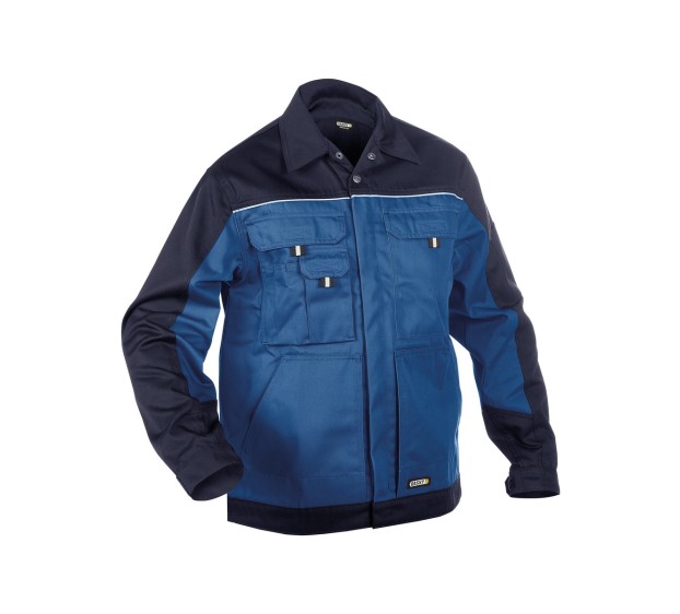 VESTE DE TRAVAIL HOMME/FEMME LUGANO BLEU ROI/MARINE