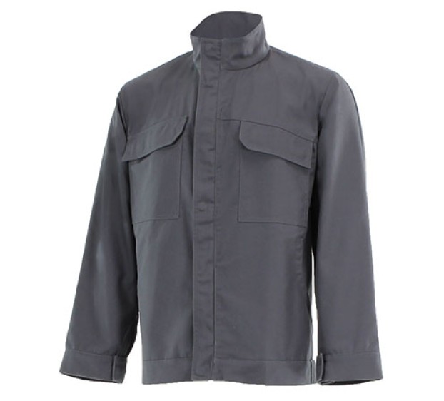 BLOUSON DE TRAVAIL HOMME KROSS LINE COTON/POLYESTER GRIS CONVOY