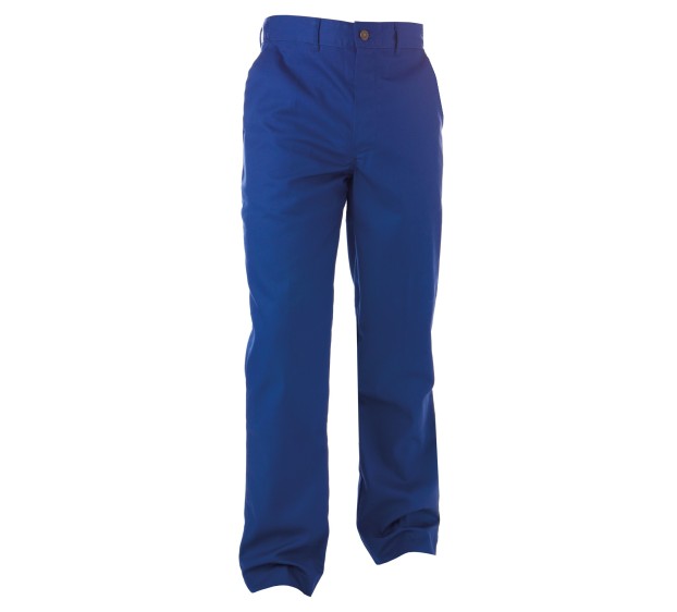 PANTALON TRAVAIL BLEU ROI 245GR/M2 65%POL.35%C. ROYAL T3