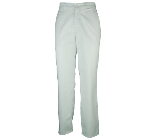 PANTALON TRAVAIL BLANC 245GR/M2 65%POL.35%COT