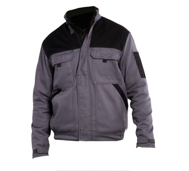 BLOUSON DE TRAVAIL TYPHON GRIS/NOIR