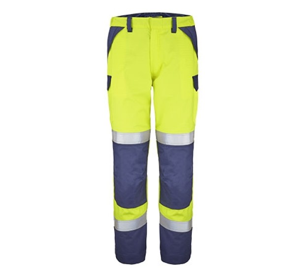 PANTALON SILVER TECH JAUNE/MARINE 