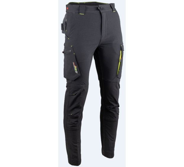 PANTALON DE TRAVAIL HOMME/FEMME UTOPIE NOIR