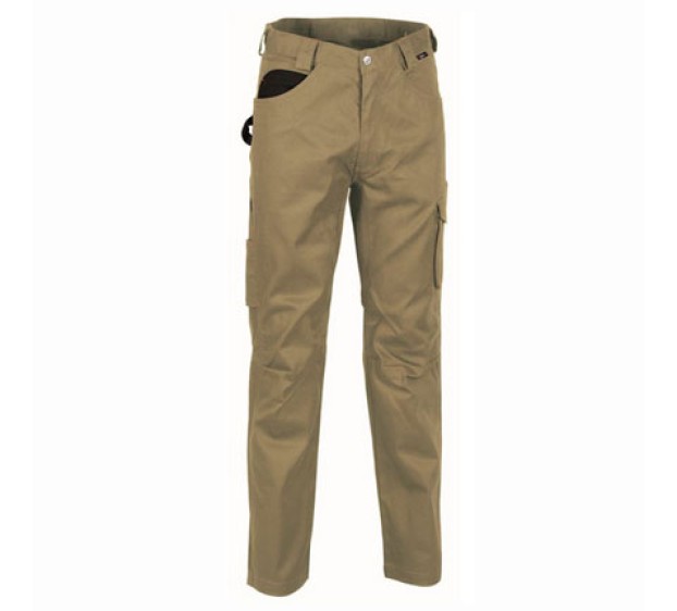 Pantalon de travail WALKLANDER beige/noir