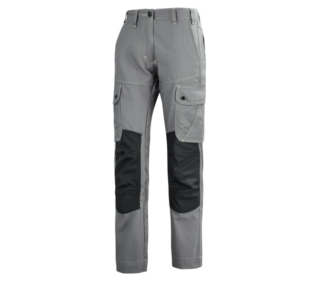 PANTALON CRAFT WORKER FEMME GRIS CONVOY / NOIR 