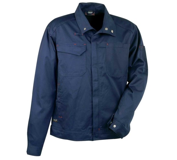 VESTE DE TRAVAIL HOMME/FEMME MARRAKECH BLEU NAVY  