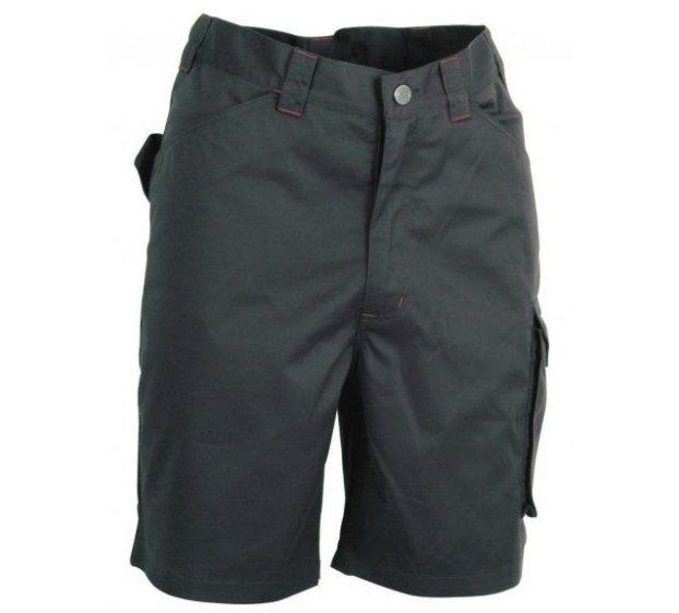 BERMUDA DE TRAVAIL BISSAU ANTHRACITE 