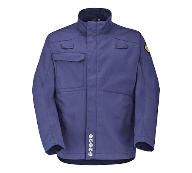 BLOUSON ANTISTATIQUE/IGNIFUGE/SOUDEUR/ANTI-ACIDE/ATEX BELY 320 XP MARINE