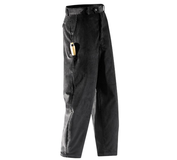 PANTALON DE TRAVAIL HOMME/FEMME demi-ballon Saumur Velours NOIR EJ M