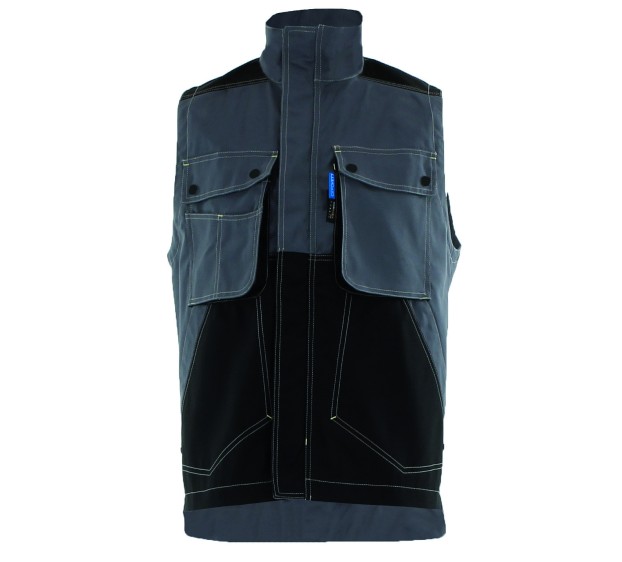 GILET DE TRAVAIL/BODYWARMER HOMME/FEMME CRAFT WORKER CHARCOAL/NOIR