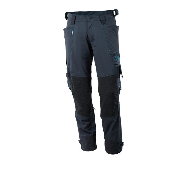 PANTALON DE TRAVAIL AVEC POCHES GENOULLÈRES ADVANCED MARINE FONCE T.64/C66