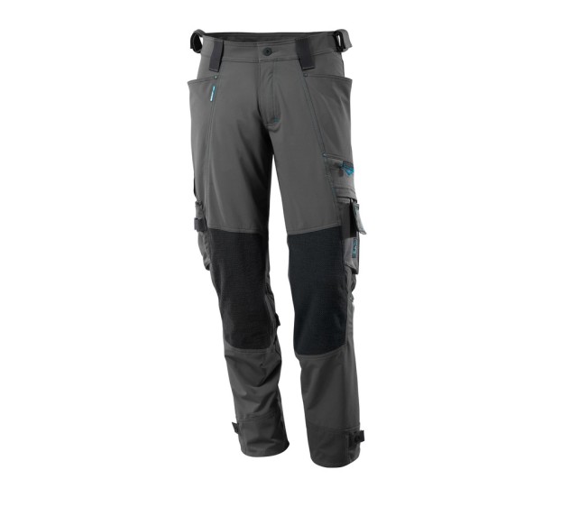 PANTALON DE TRAVAIL AVEC POCHES GENOULLÈRES ADVANCED ANTHRACITE T.64/C66