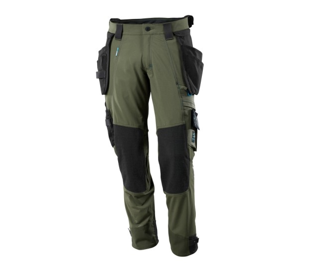 PANTALON ADVANCED P.GENO POCHEFLOTTANTE VERT T.60/C66