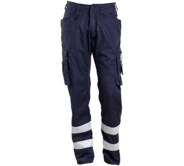 PANTALON AGENT DE SÉCURITE INCENDIE FRONTLINE MARINE FONCE T.66/C68