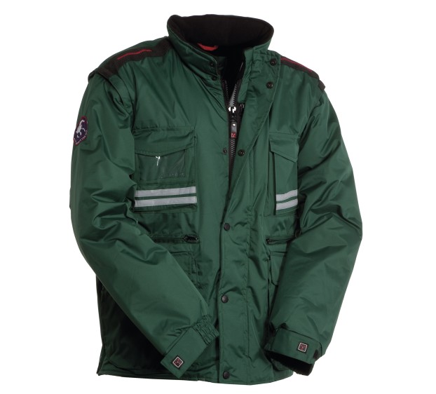 BLOUSON CHAUD DE TRAVAIL HOMME TORNADO VERT