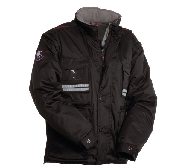 BLOUSON CHAUD DE TRAVAIL HOMME TORNADO NOIR