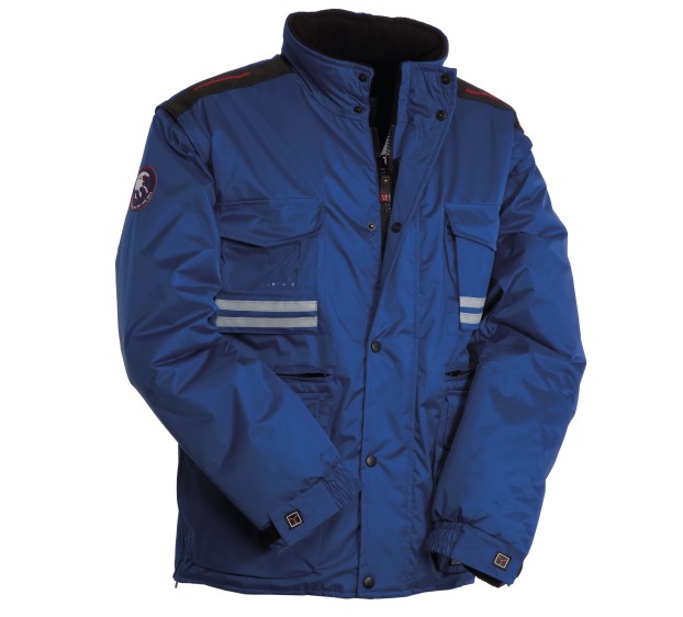 BLOUSON CHAUD DE TRAVAIL HOMME TORNADO BLEU ROI