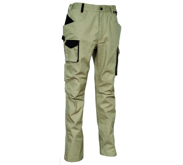 PANTALON DE TRAVAIL HOMME/FEMME MOMPACH BEIGE/NOIR