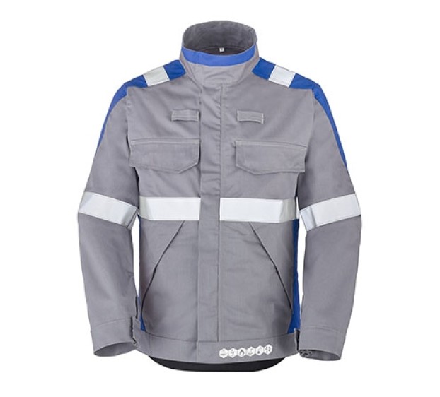 BLOUSON MUTLIRISQUE BICOLORE GRIS ACIER/BUGATTI