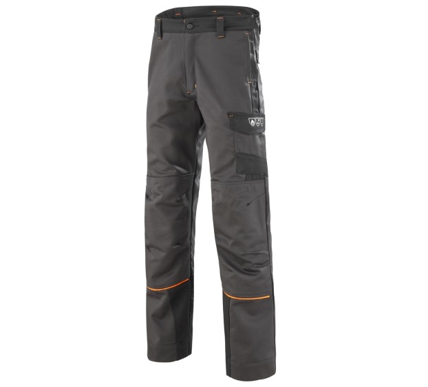 PANTALON IGNIFUGE SOUDEUR KONEKT 2 GRIS/NOIR 