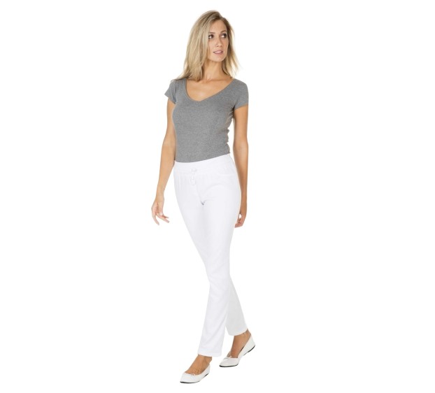 PANTALON INFIRMIÈRE/INFIRMIER THEO BLANC 