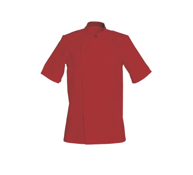 VESTE COOKIE MIXTE ROUGE  