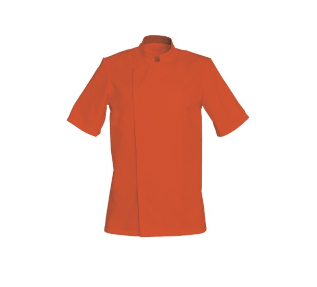 VESTE DE CUISINE MIXTE COOKIE  ORANGE