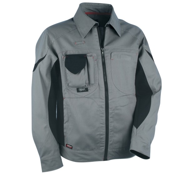 VESTE DE TRAVAIL HOMME/FEMME WORKMAN Gris/Noir