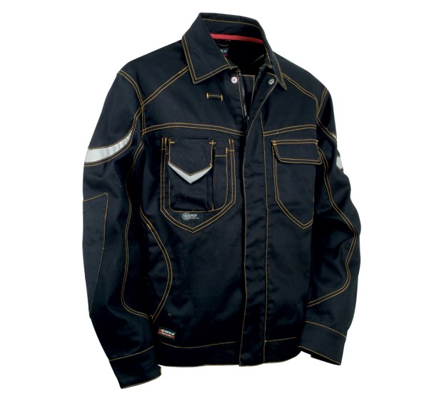 VESTE DE TRAVAIL HOMME/FEMME WORKMASTER NOIR