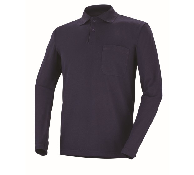 POLO IGNIFUGE/ANTISTATIQUE MULTIRISQUES MARINE T. 4XL