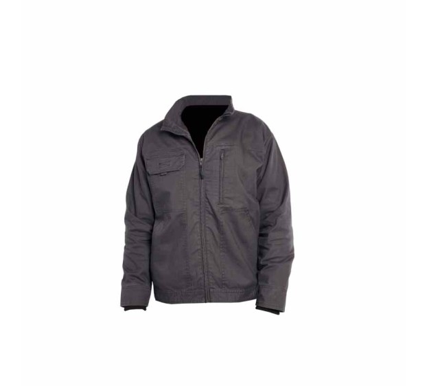 BLOUSON DE TRAVAIL TYPHON+ ELASTHANE GRIS FONCE