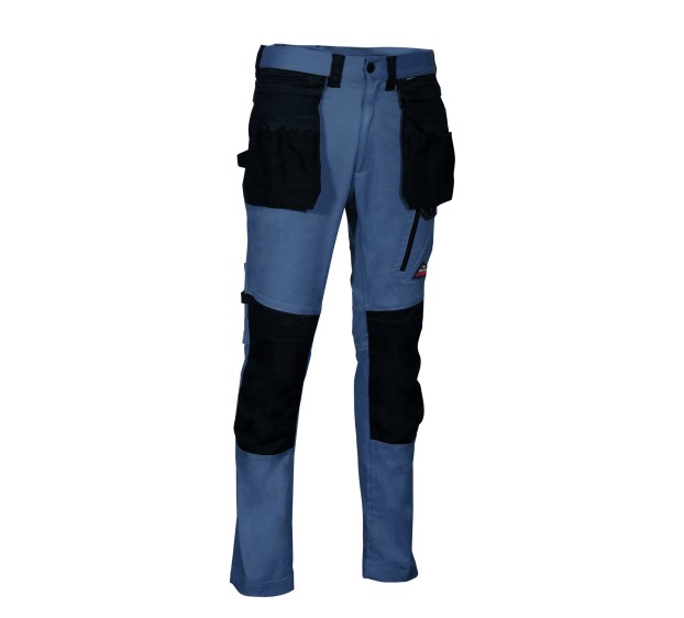 PANTALON DE TRAVAIL HOMME/FEMME KUDUS AVION/NOIR 