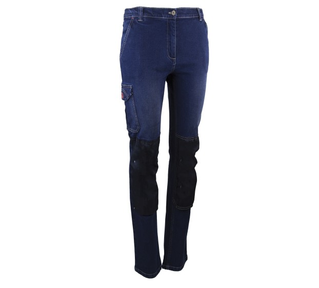 JEAN DE TRAVAIL FEMME FLEXION 